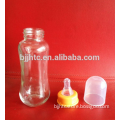new glass milk bottle with cap